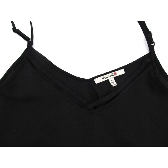 Cami Bundle Womens Large H&M Halter, Tribal Print, Black Strappy Tank Tops - Picture 14 of 15